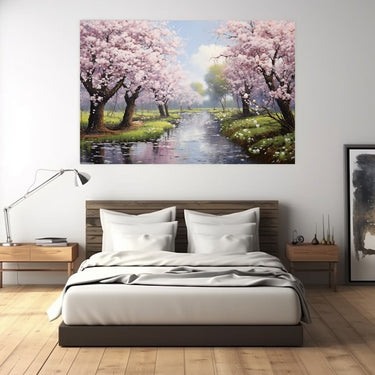 Cherry Blossom Canvas Painting